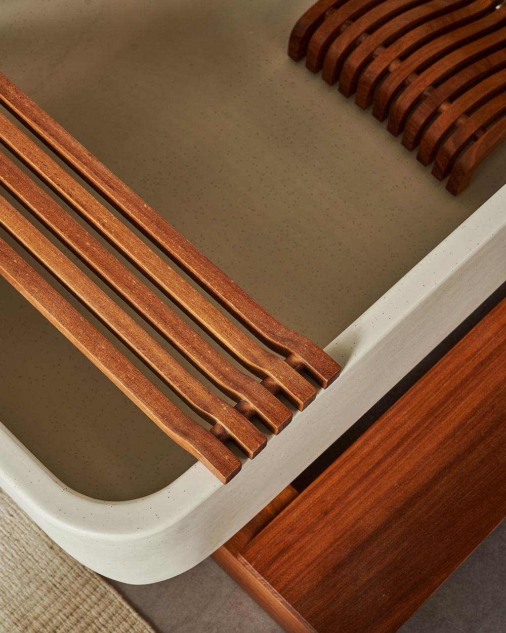 Banheira Retangular - Design por Arthur Casas