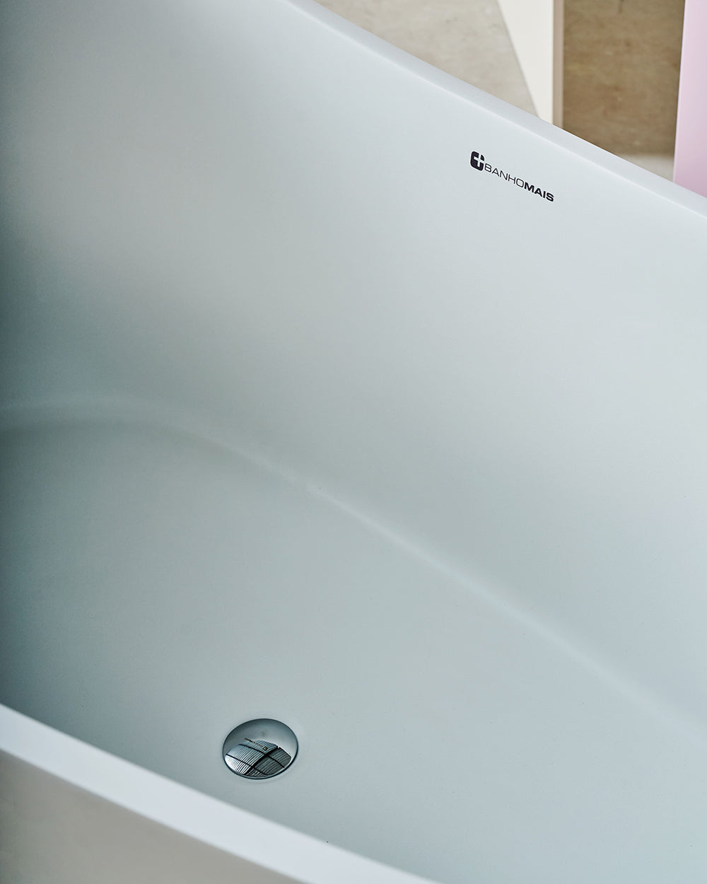 Banheira Oval com Cabeceira BM11