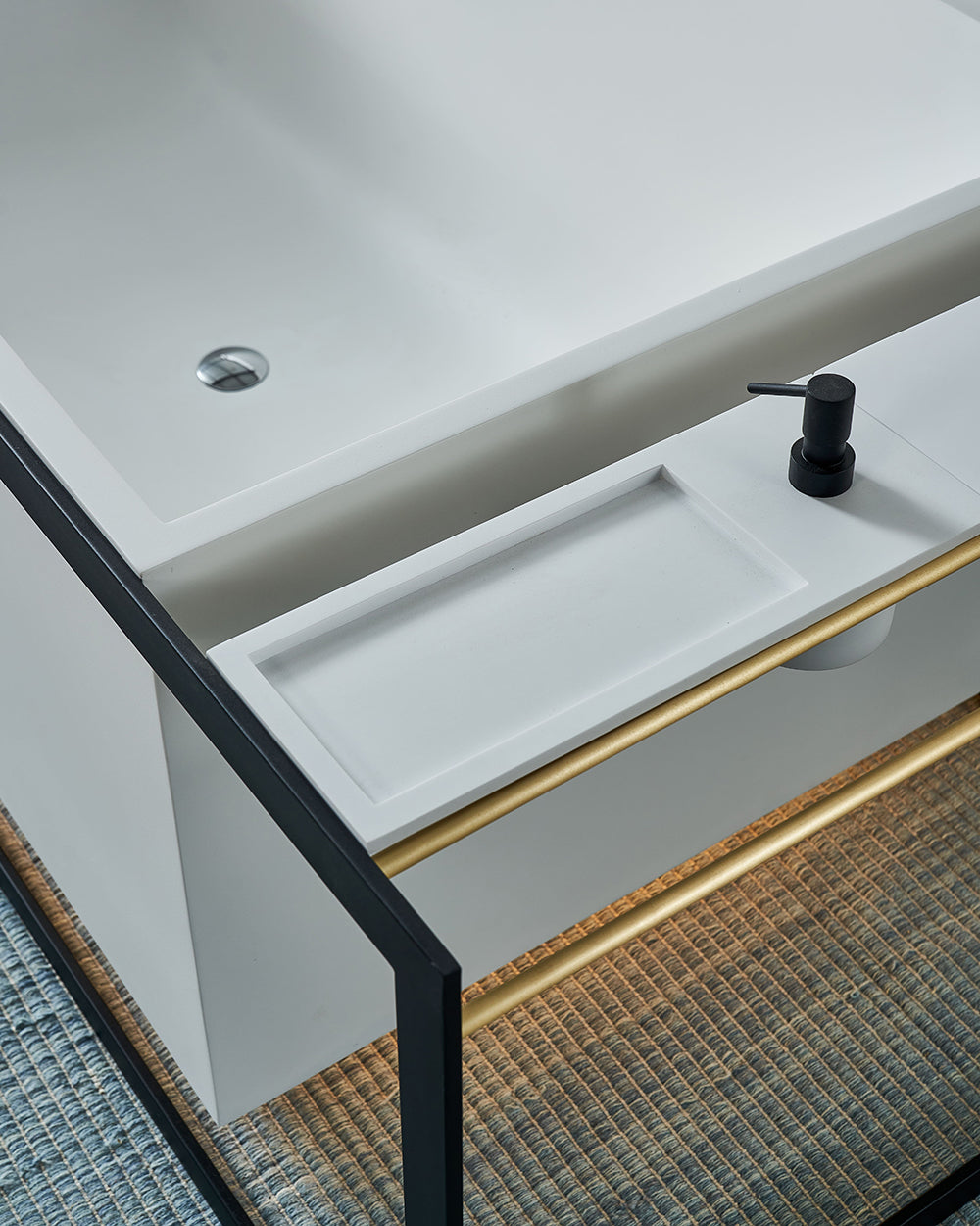 Banheira Retangular - Design por Osvaldo Tenório