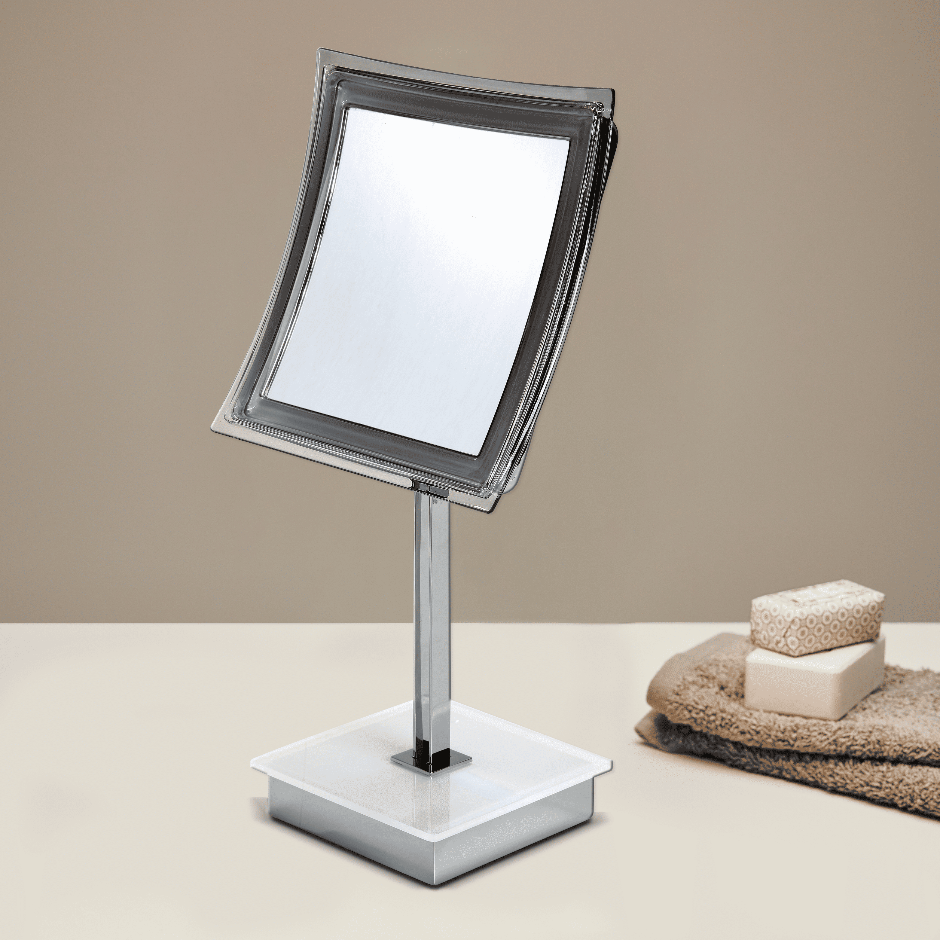 Espelho de Mesa com Iluminação LED 5x