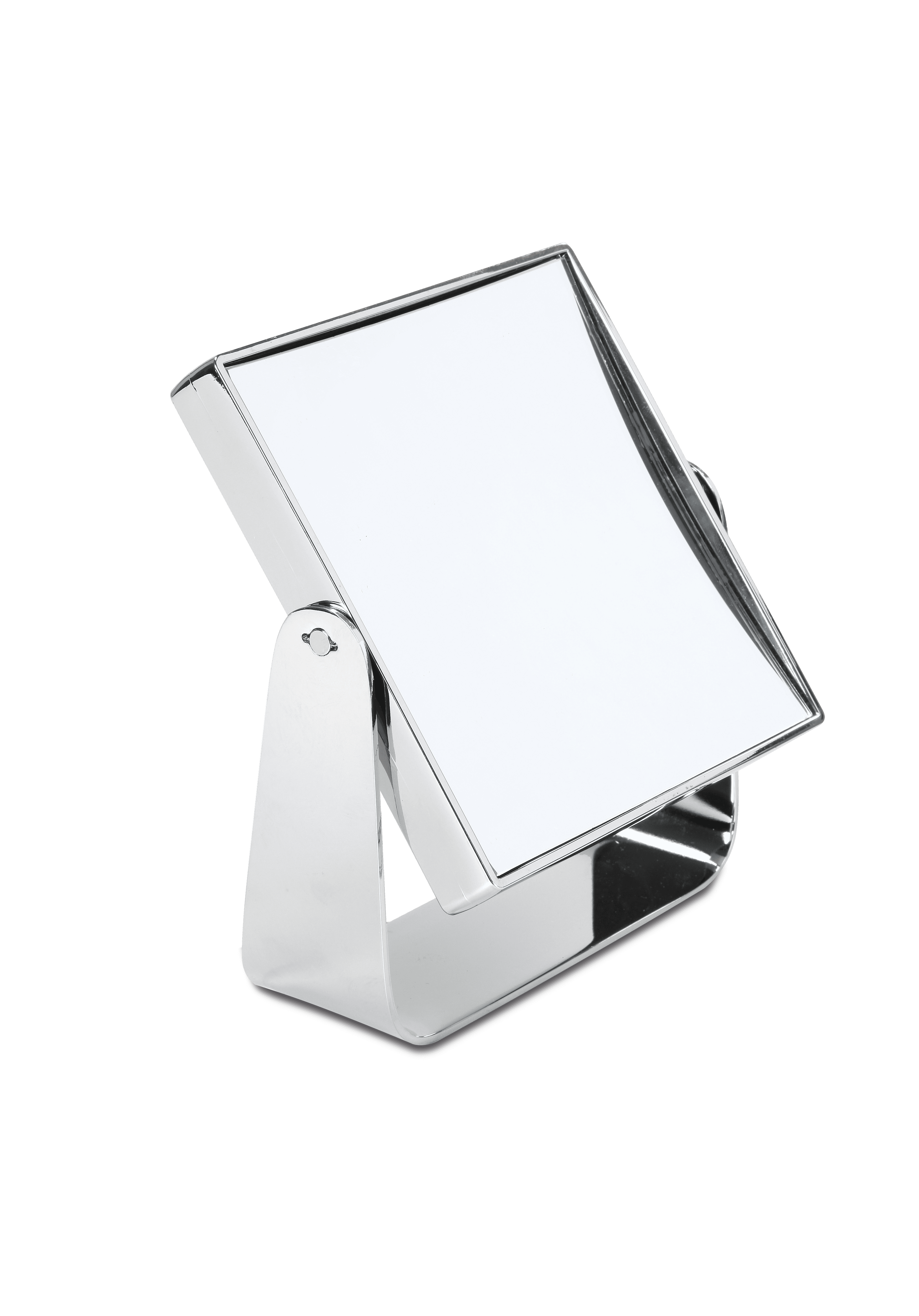 Espelho Duplo de Mesa Quadrado Baixo 5x Pequeno