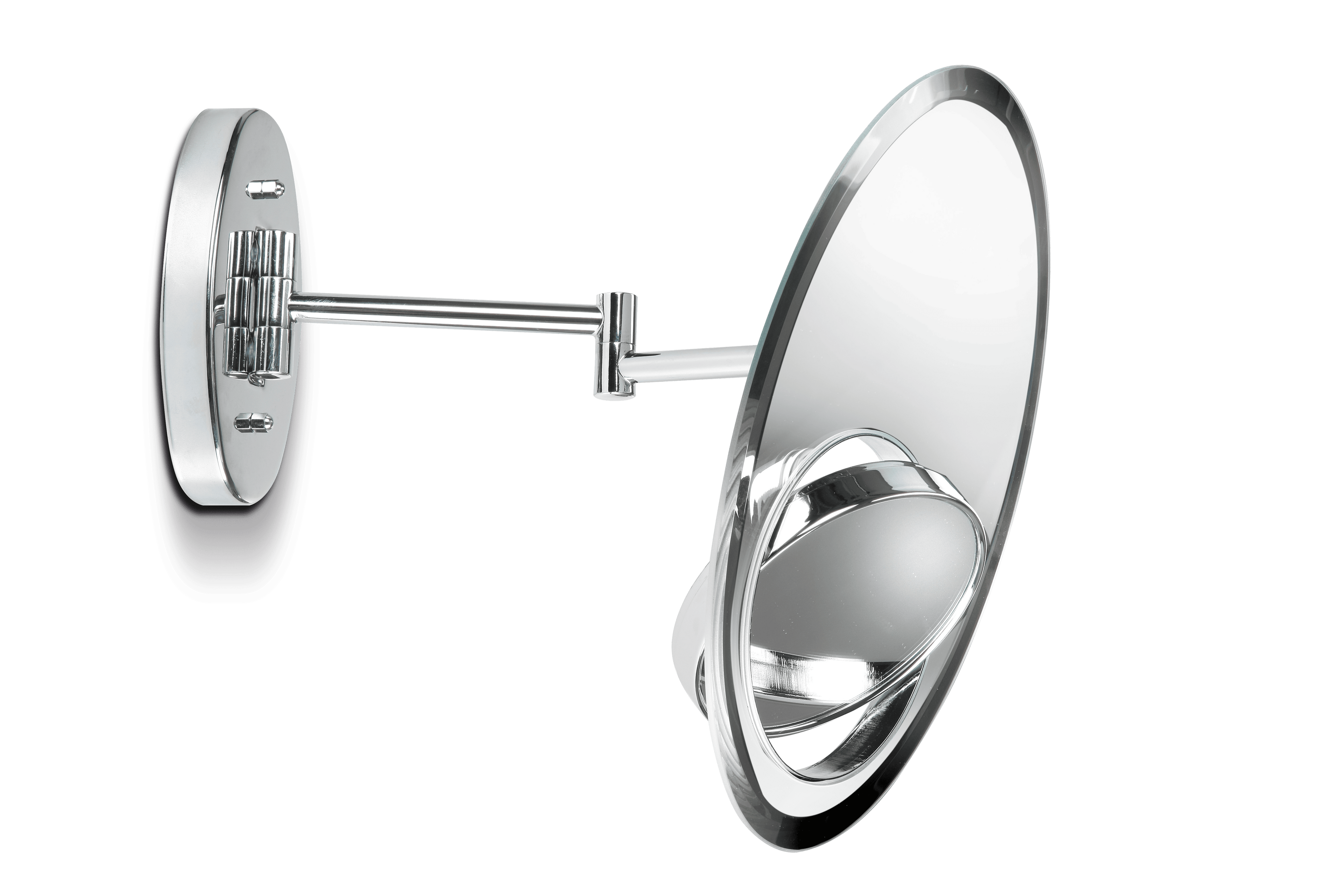 Espelho Fixo Oval 3x 8x