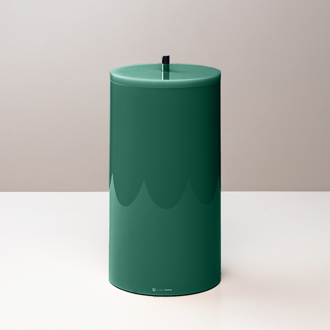 Lixeira TUBE com Tampa Fechada