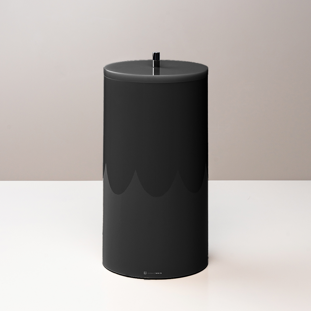 Lixeira TUBE com Tampa Fechada