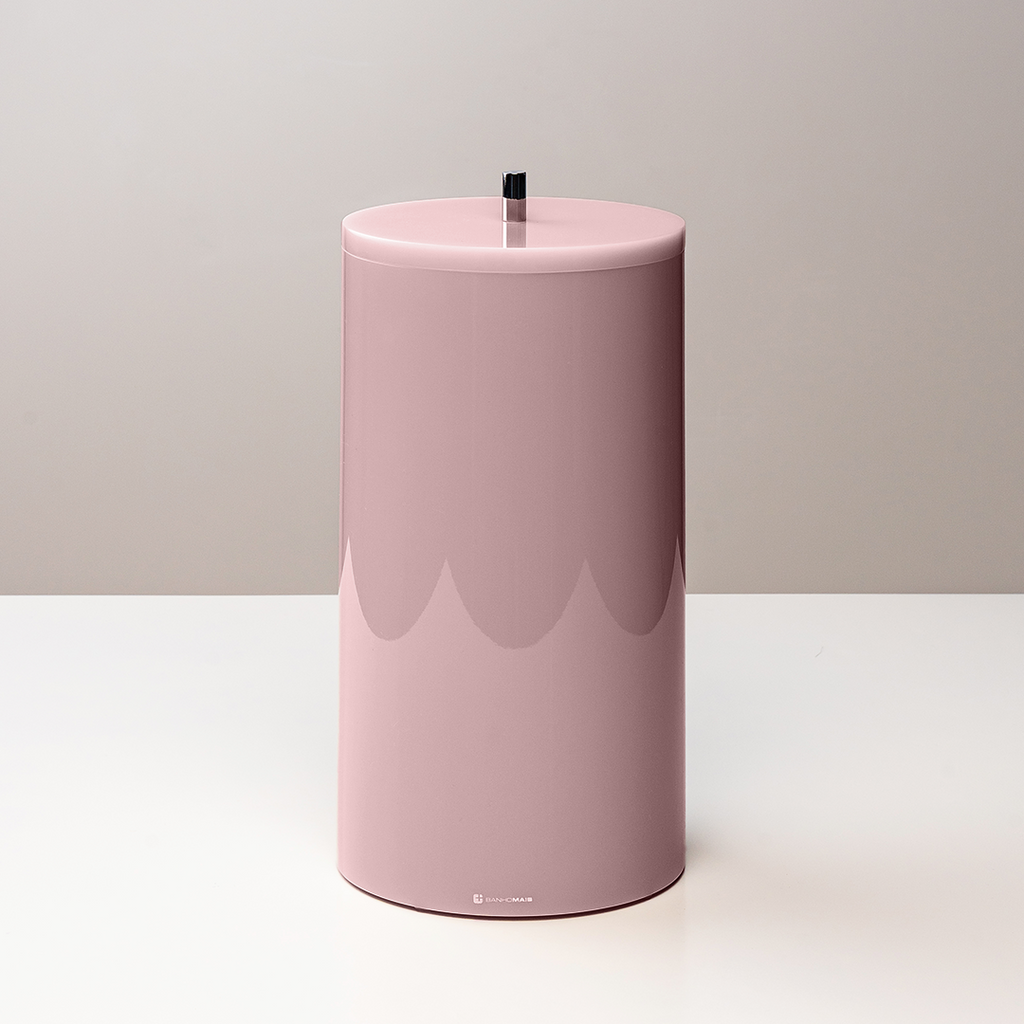 Lixeira TUBE com Tampa Fechada