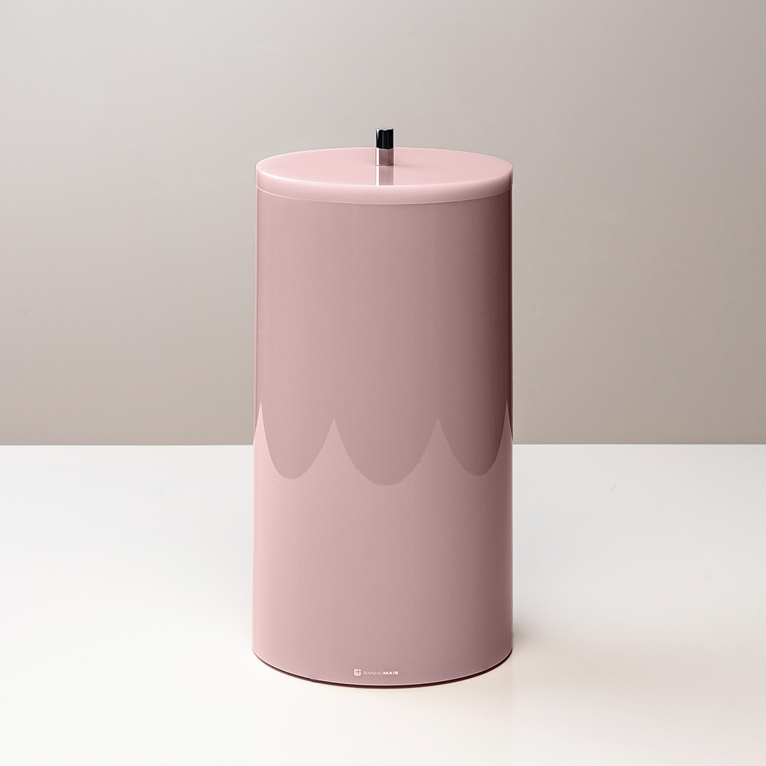 Lixeira TUBE com Tampa Fechada