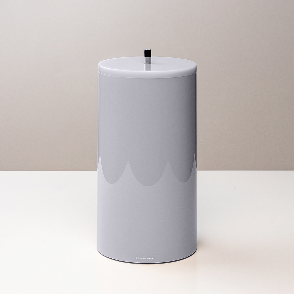 Lixeira TUBE com Tampa Fechada