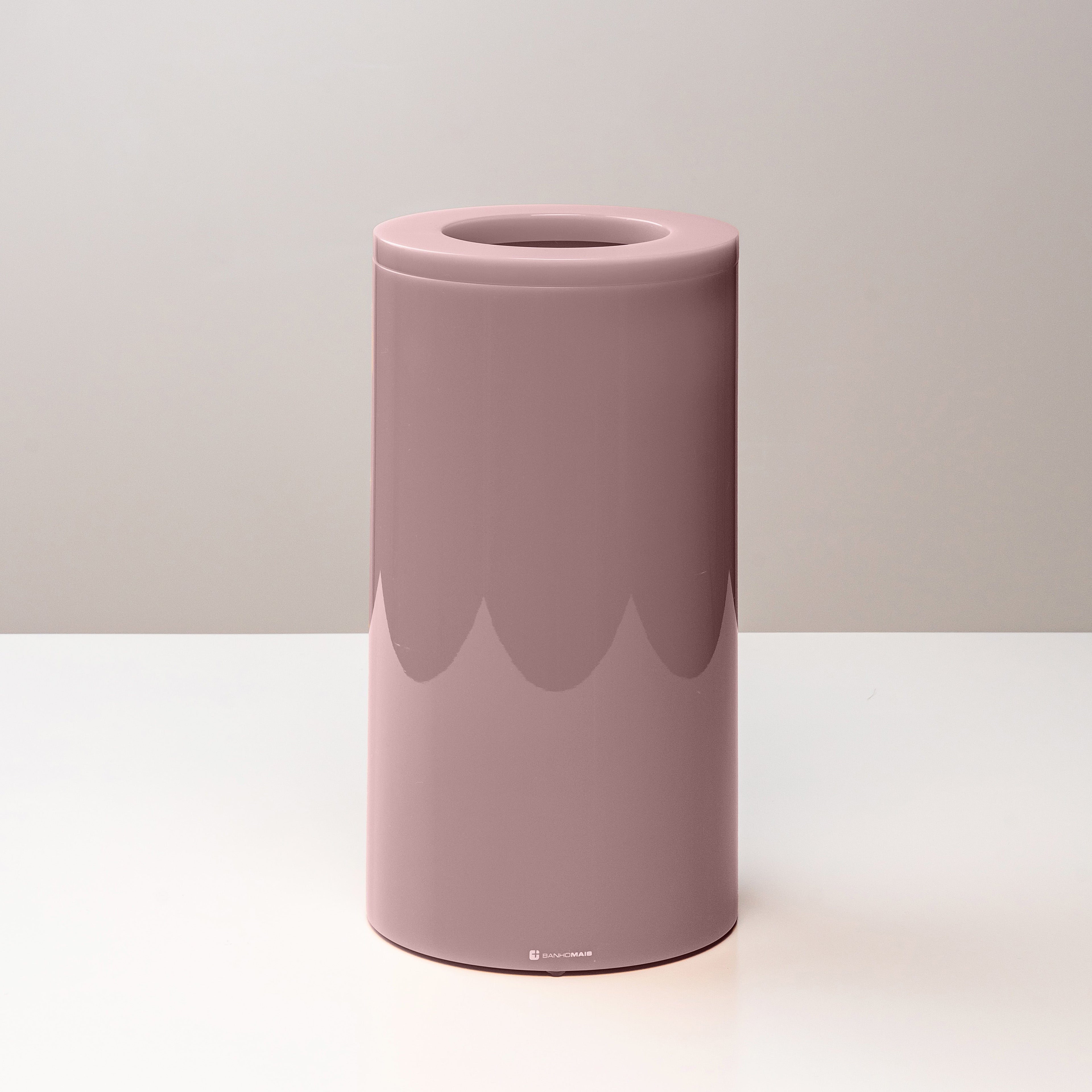 Lixeira TUBE com Tampa Vazada