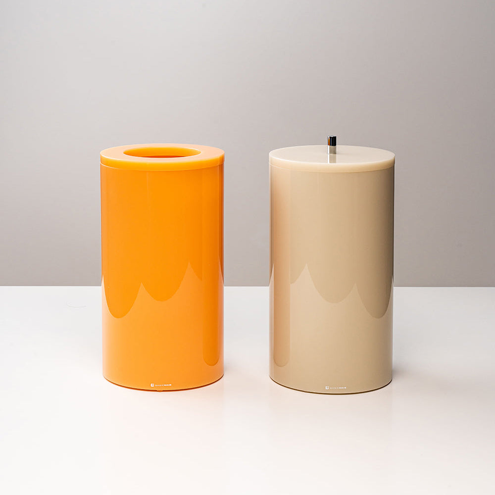 Lixeira TUBE com Tampa Vazada