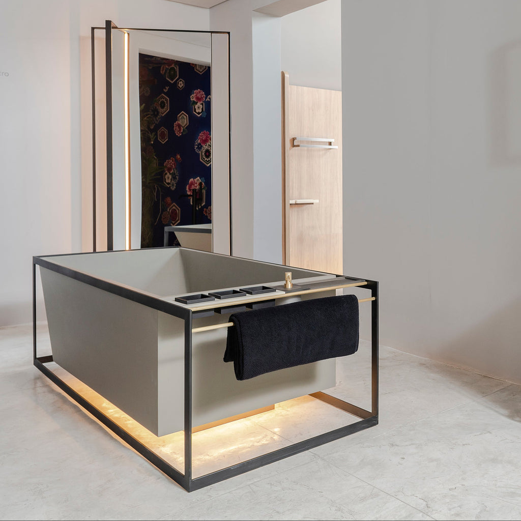 Banheira Retangular - Design por Osvaldo Tenório